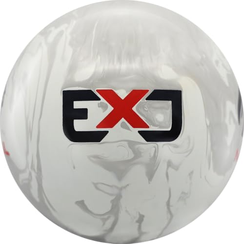 MOTIV Jackal EXJ Bowling Ball Limited Edition Solid White Silver Pearl Hybrid T234