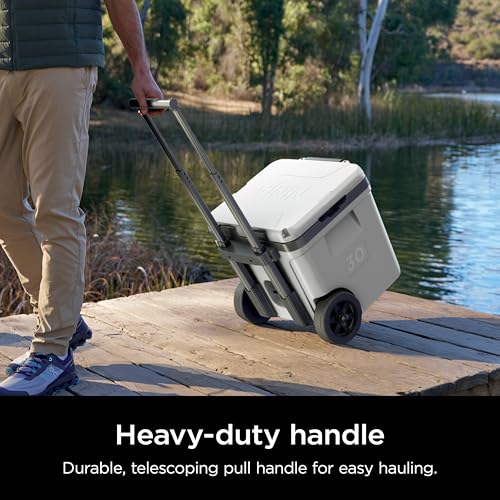 Ninja FrostVault 45QT Cooler with Wheels, Lakeshore Blue M1144