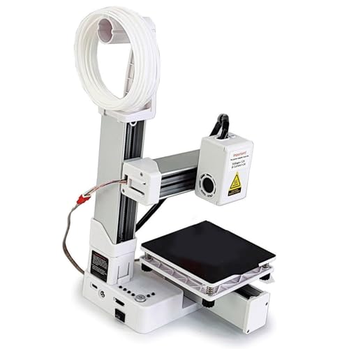 Mini 3D Printer for Beginners, High Speed & Precision, 100x100x100mm, Black E467509
