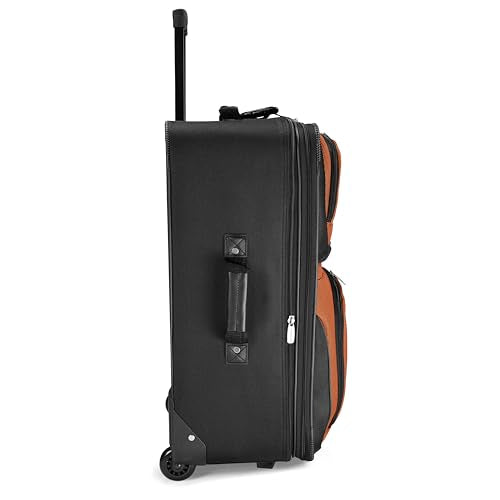 Travel Select Amsterdam 4-Piece Softside Expandable Luggage Set, Gray V976