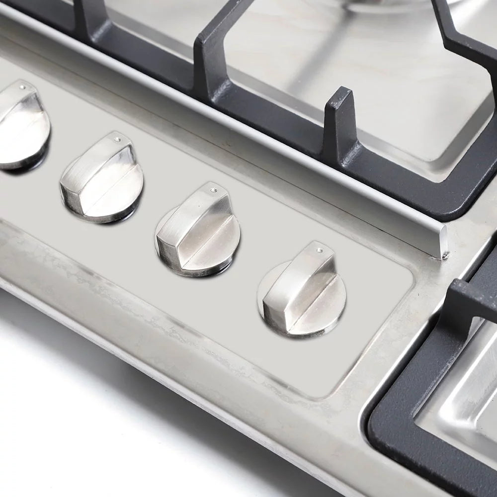WUZSTAR Built-In 5 Burner Gas Cooktop, Stainless Steel Z553035