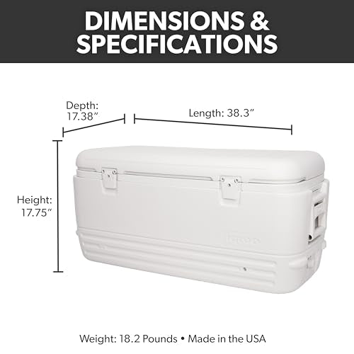 Igloo Insulated Portable Hard Shell Ice Chest Cooler L6107