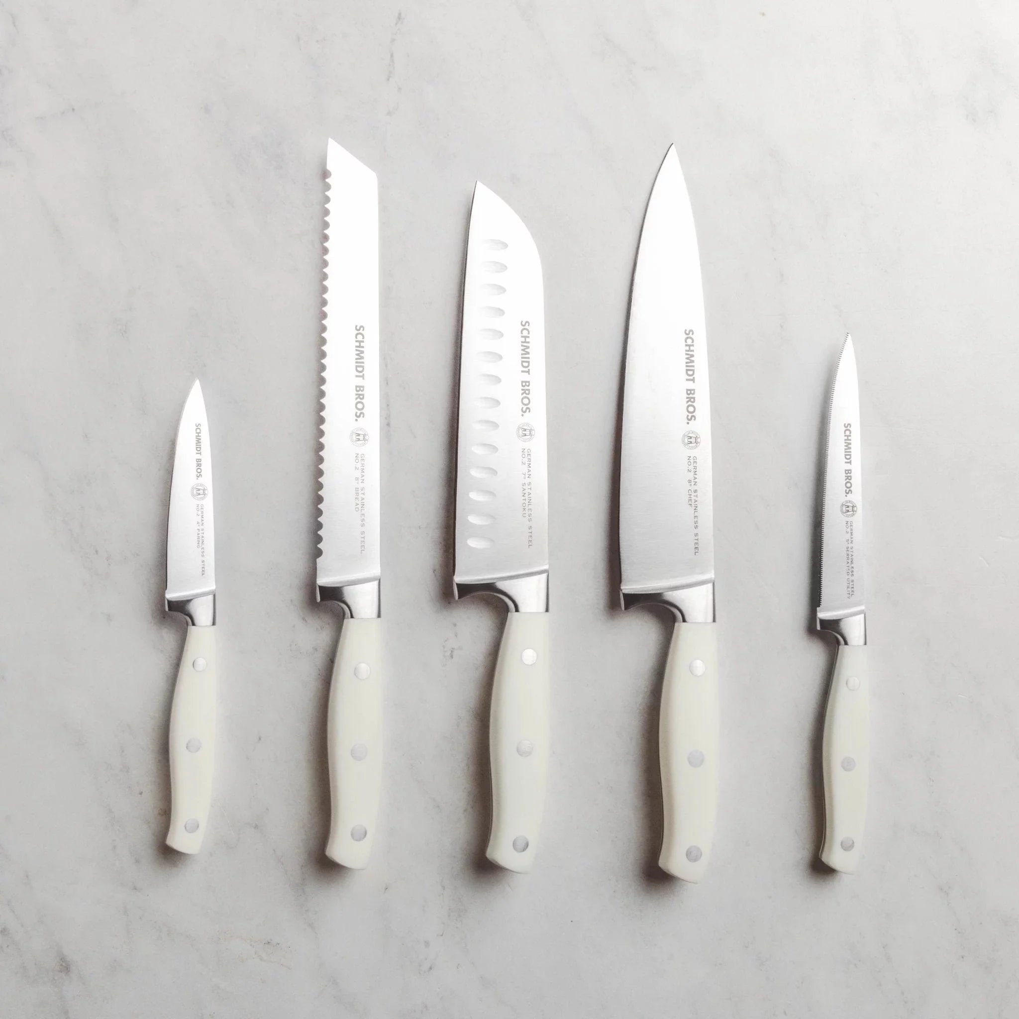 Schmidt Brothers™ Cutlery 10-Piece Knife Set with Sheaths I469