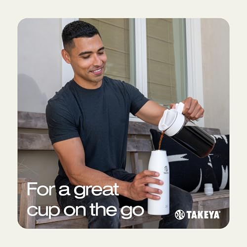 Takeya Tritan Cold Brew Coffee Maker - 1 Quart, Black W8574