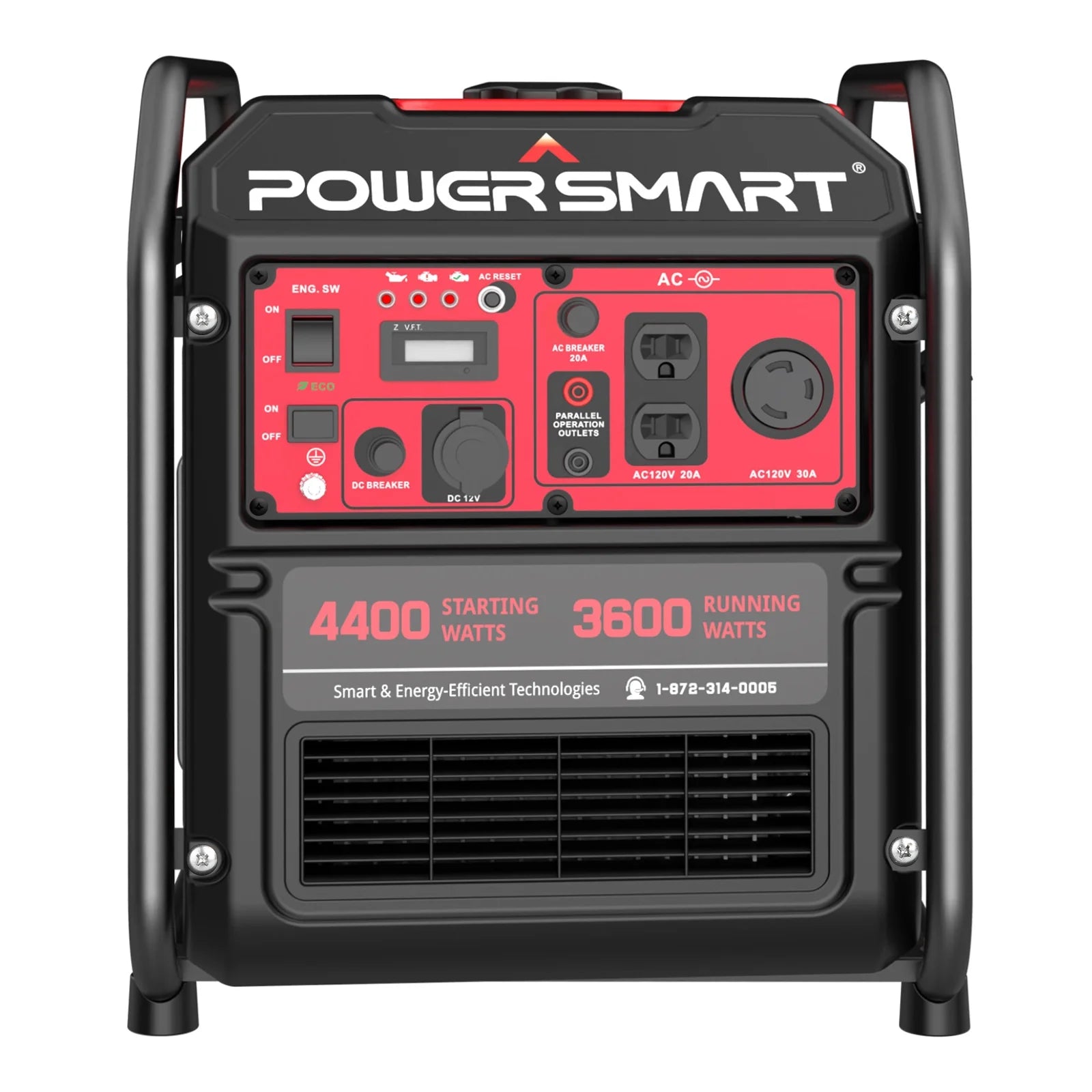 PowerSmart 4400-Watt Gas Generator for Home and Outdoor Use H985