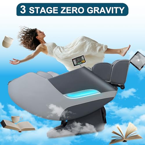 3D Massage Chair Full Body Zero Gravity Shiatsu Recliner with Heating O92367