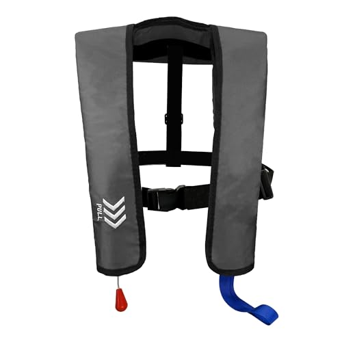 Automatic Inflatable Life Jackets for Adults PFD Low Profile 330lbs U45655