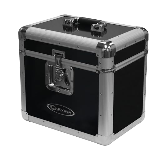 Odyssey KROM Series Black Record/Utility Case for 70 12" Vinyl Records & LPs