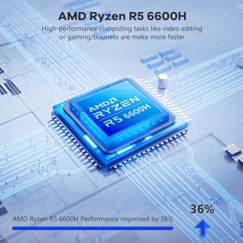 NIMO 15.6" FHD Gaming Laptop, AMD Ryzen 5, 32GB RAM 1TB SSD O691531