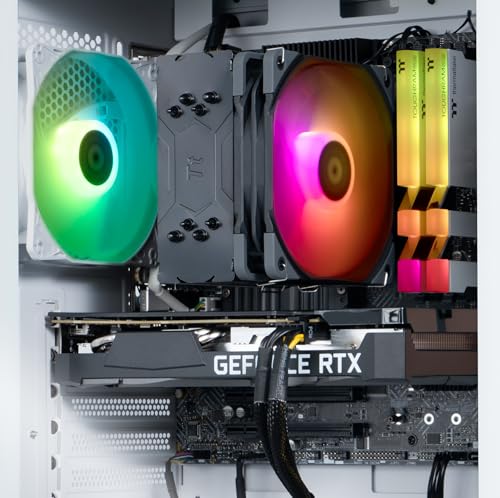 Thermaltake LCGS Quartz R66 Gaming Desktop, AMD Ryzen 5 5600, RX 6600, 1TB NVMe, Windows 11 K558