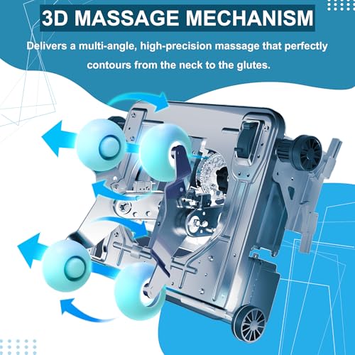 3D Massage Chair Full Body Zero Gravity Shiatsu Recliner with Heating O92367