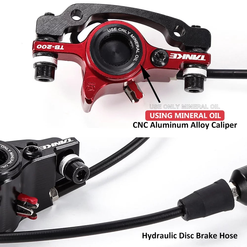 ametoys Hydraulic Disc Brakes Front Rear Calipers Set for MTB Mountain Bike U310