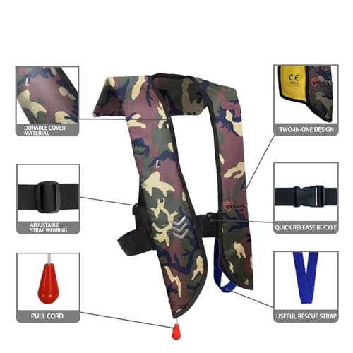 Eyson Inflatable Life Jacket Manual U722871
