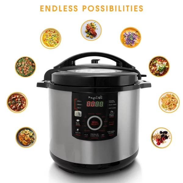 Megachef 12-Quart Digital Pressure Cooker J632954