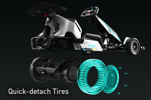 Segway Ninebot Gokart Pro and Gokart Pro 2 Electric Go Kart, Ages 14+, 15.5 Miles N55927