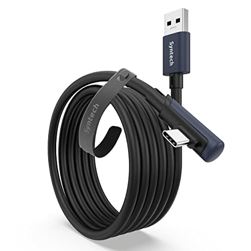Syntech Link Cable 16FT USB 3.0 to USB C for Meta Quest 3/3S/2, PCVR & SteamVR X45404