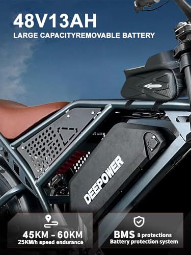 Electric Bike for Adults 1500W Peak 20" Fat Tire EBike G15512