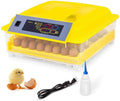 Egg Incubator, 48 Eggs Automatic Incubator with Temperature Control and Automatic Egg Turning Function for Hatching Chickens, Ducks, Geese, Quails, and Birds, the Best Choice for Children's Gifts