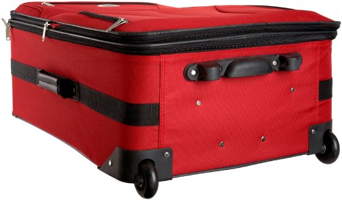 Rockland Journey Softside Upright Luggage Set, Expandable, 4-Piece K56322