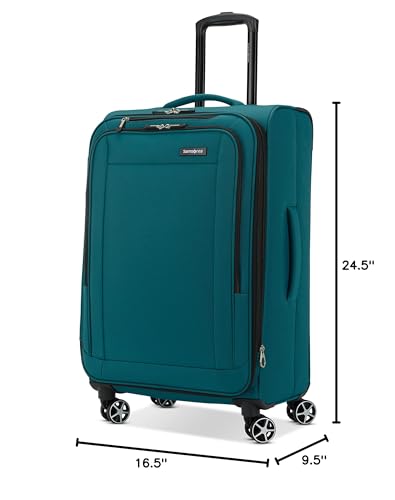Samsonite Saire LTE Softside Expandable Luggage 3-Piece Set, Caribbean Blue F74282