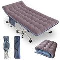 Camping Cot with Thick Pad, Folding Bed, Heavy Duty with Carry Bag I101