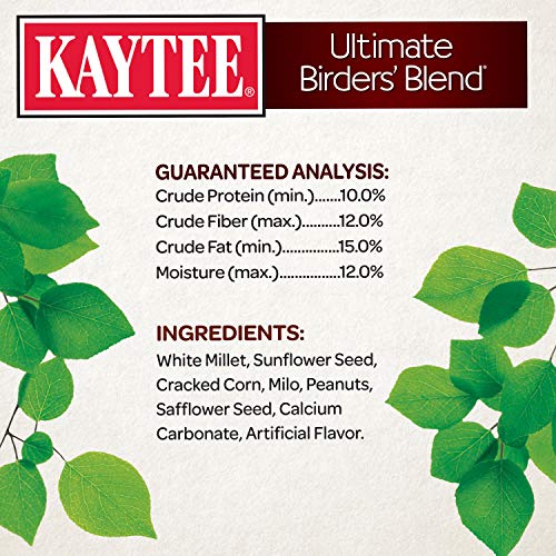 Kaytee Wild Bird Ultimate No Mess Food for Cardinals, Finches & Songbirds, 9.75 lb E637