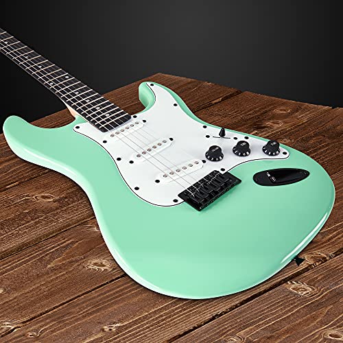 LyxPro Electric Guitar 39" Beginner Starter Kit with 20W Amp, Black B69338