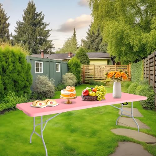 Portable Plastic Folding Table 4ft Heavy Duty Indoor Outdoor Y145657