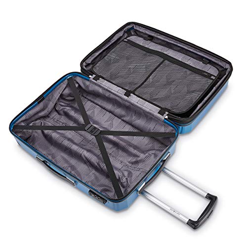 Samsonite Winfield 3 DLX Hardside Expandable Luggage, Silver, Carry-On 20-Inch F64293