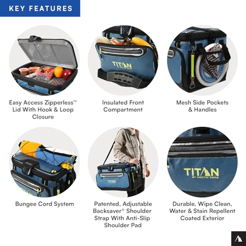 Arctic Zone Titan Deep Freeze Zipperless Hardbody Cooler W899