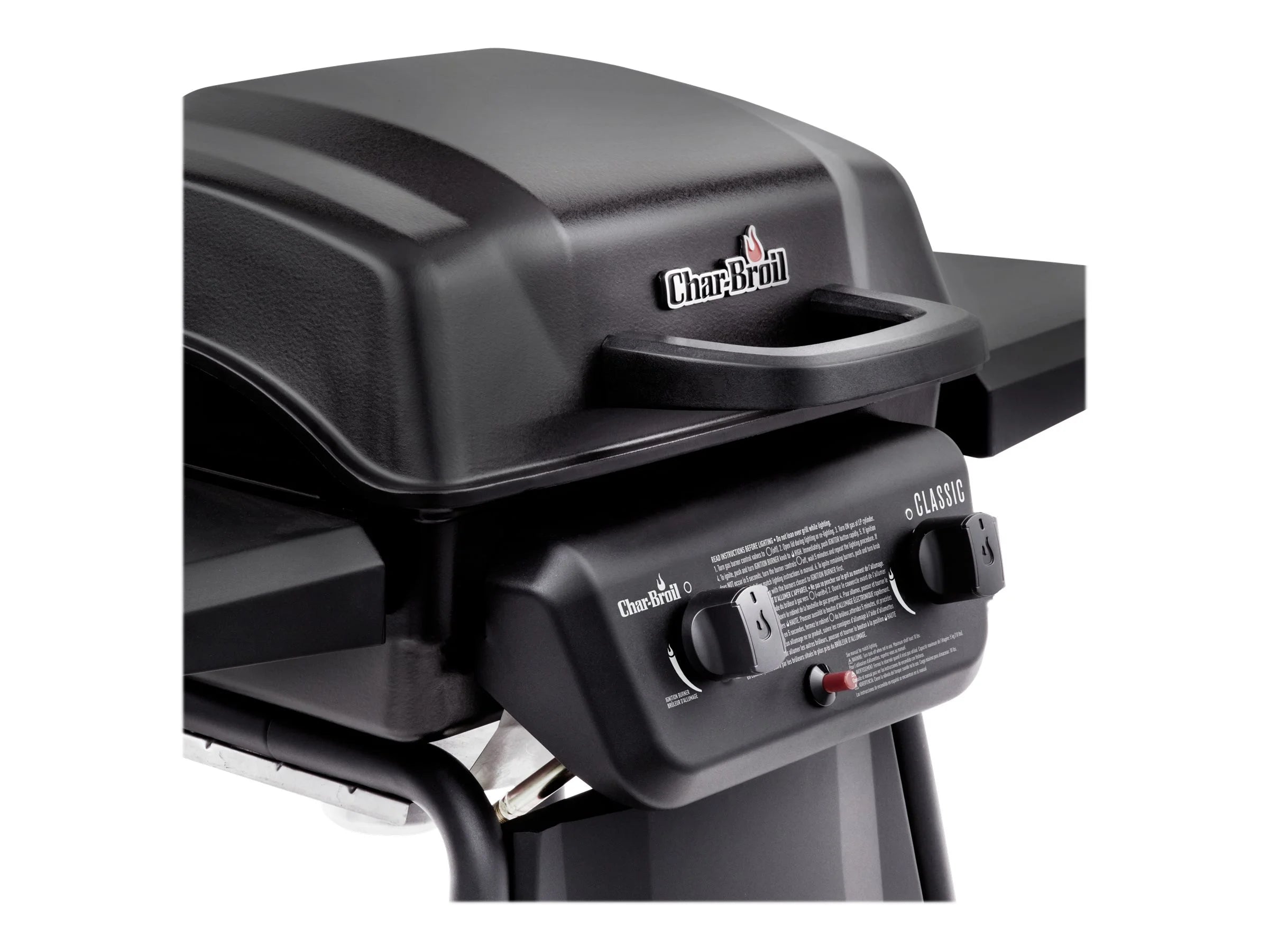 Char-broil Classic Gas Barbecue Grill, 280 sq in, Black Z844