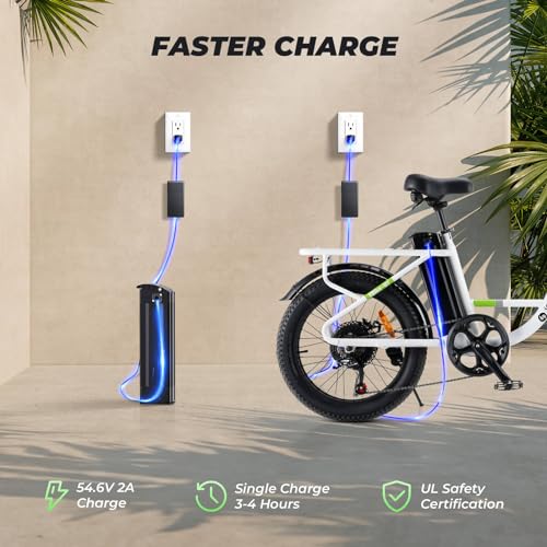 isinwheel U1 Folding Electric Bike, 500W Motor, 20 mph, Black O499