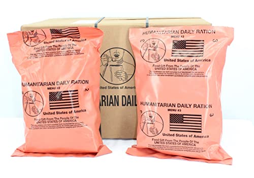 Humanitarian Daily Ration MRE Emergency Meal Kits with Long Shelf Life N24015