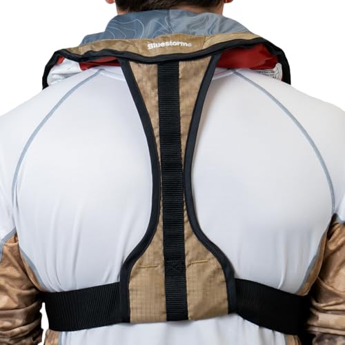 BLUESTORM Stratus 35 Inflatable Life Jacket PFD for Adults, USCG Approved K83495