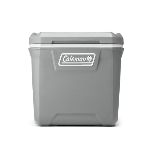 Coleman Classic Series Insulated Rolling Cooler, 65-Quart, Leak-Resistant F832