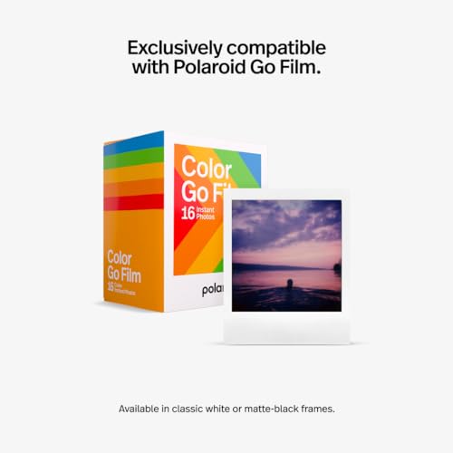 Polaroid Go Generation 2 Mini Instant Camera + Film Bundle Black D62493