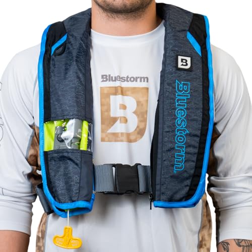 BLUESTORM Stratus 35 Inflatable Life Jacket PFD for Adults, USCG Approved K83495