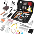 Professional 79-Piece Guitar Repair & Maintenance Kit,Guitar Accessories - Complete Tool Set for Acoustic/Electric Guitar, Bass, Ukulele, Banjo - Perfect Gift for Musicians & DIY Enthusiasts
