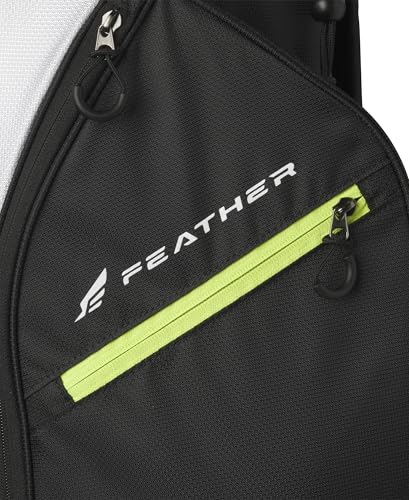 Wilson Feather Golf Cart Bag - Black/Grey/Red V219140