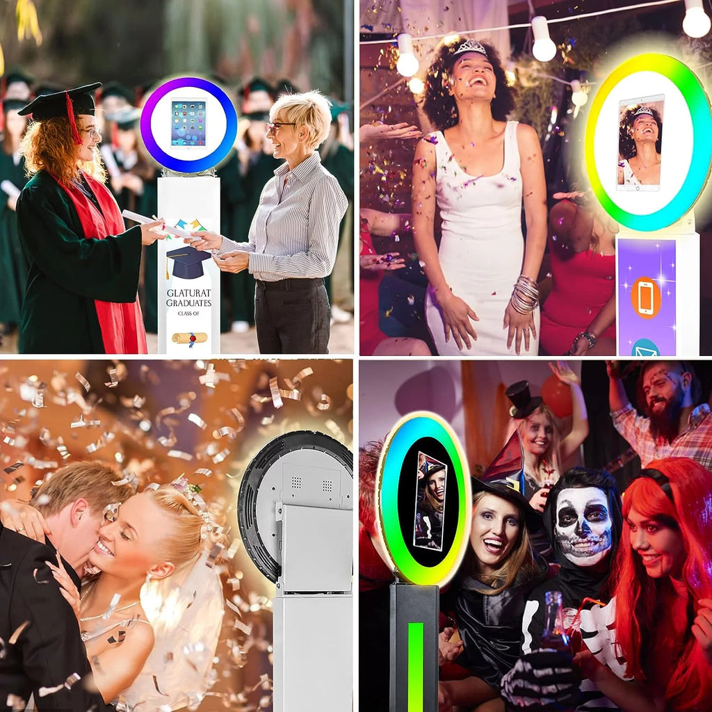 iPad Photo Booth Machine with Ring Light and Remote Control C966