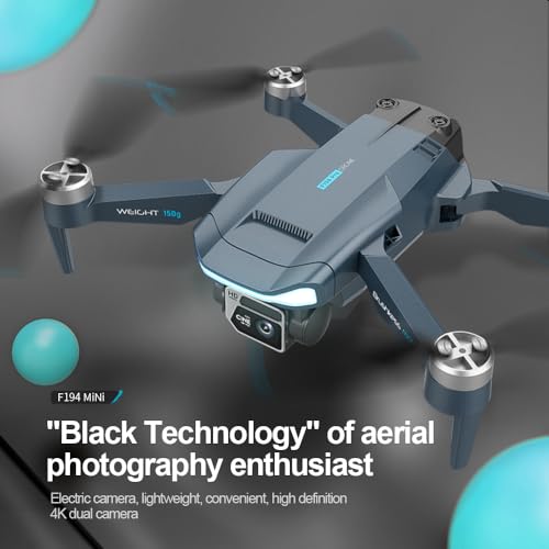 GPS Mini Drone with Camera for Adults 4K FPV, 90 Mins Flight Time E493611