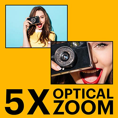 KODAK PIXPRO FZ55-BL 16MP Digital Camera 5X Optical Zoom 1080P Full HD Video (Blue) D917