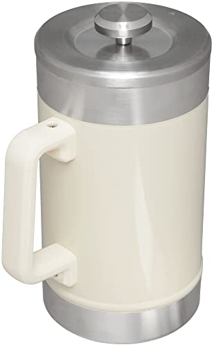 Stanley Classic Stay-Hot French Press Coffee Maker 48 oz, Insulated Stainless Steel, Hammertone Green L5297