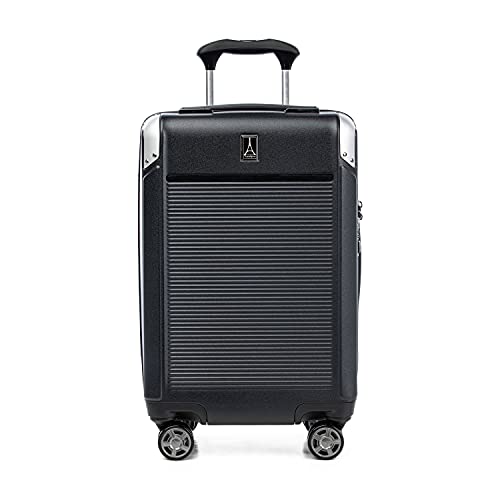 Travelpro Platinum Elite Hardside Expandable Carry-On Luggage, 8 Wheel Spinner, TSA Lock, 20-Inch X826544