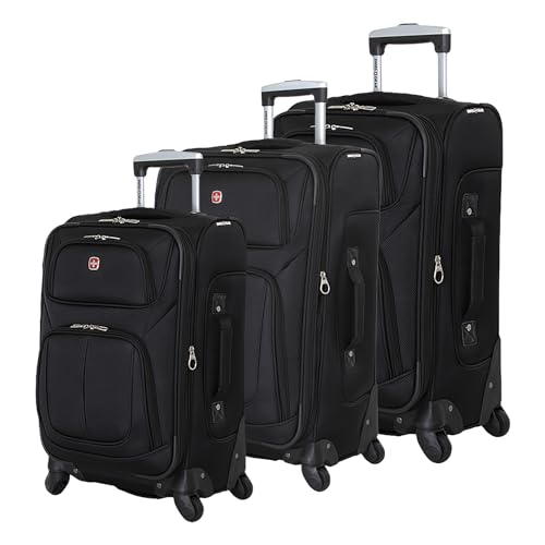 SwissGear Sion Softside Expandable Roller Luggage 3 Piece Set N784870