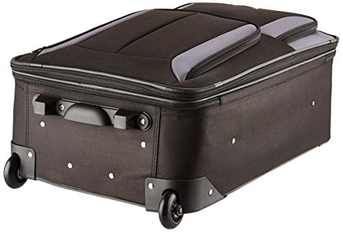 Rockland Journey Softside Upright Luggage Set, Expandable, 4-Piece K56322