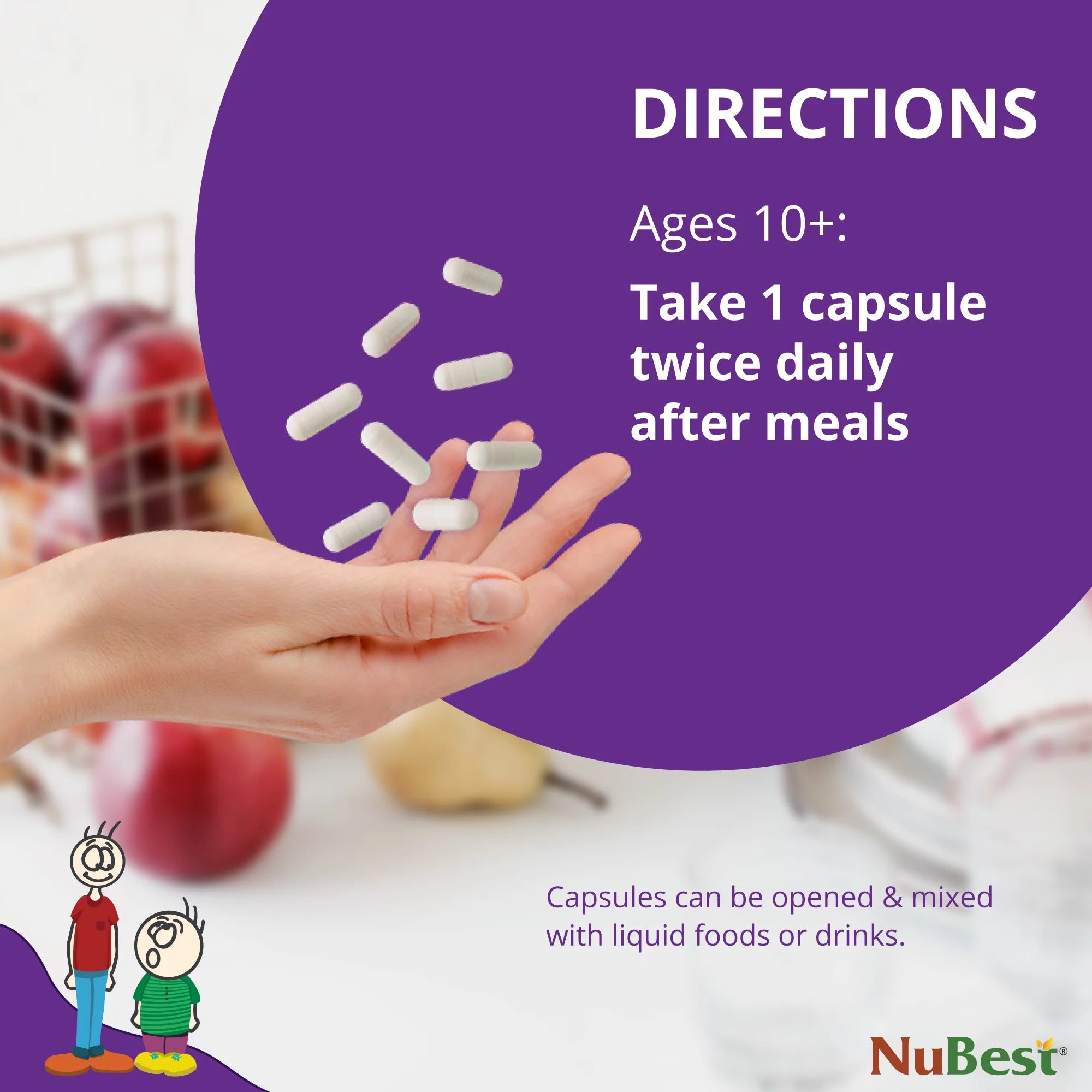 NuBest Tall 10+ & NuBest Tall Kidz Chewable Tablets Bundle F478746