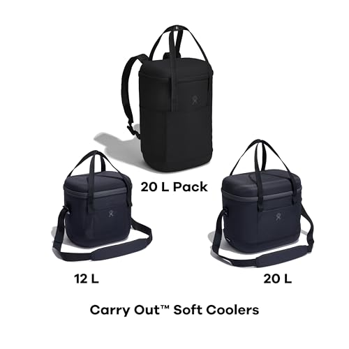 Hydro Flask Cooler Bag - Insulated Soft Lunch Bag - 12 L, Koala Gray and Black A977074