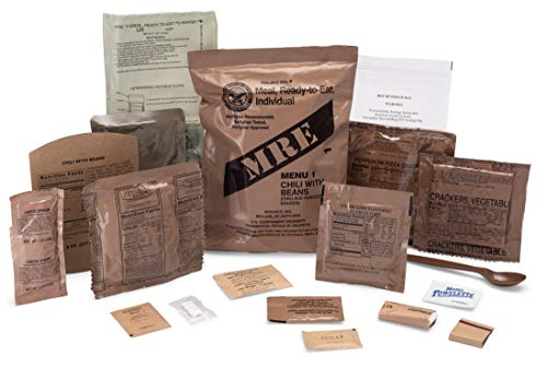 Sopakco 24ct US Military Surplus MRE Meals Ready to Eat 2021 A+B Case Bundle O94992