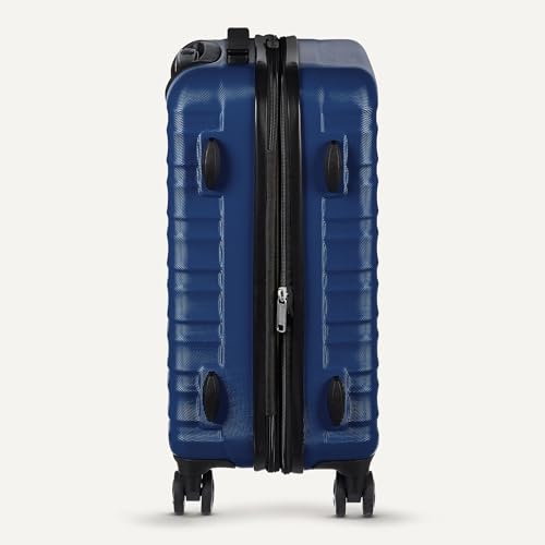 Amazon Basics 21" Hardside Carry-On Luggage with Wheels, Expandable, Black L489